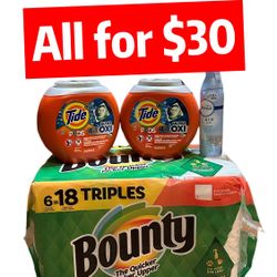 Tide Pods & Bounty Bundles