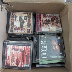 Assorted Box Classic Rap CDs
