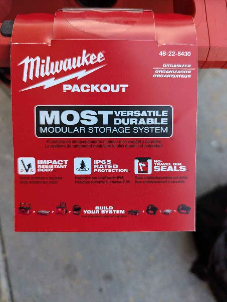 Pack out Organizer 