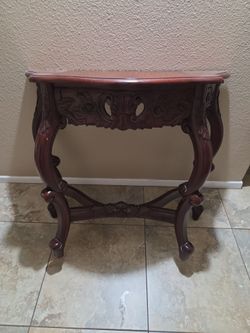 Wall accent table