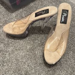 Pleaser Clear Heels 