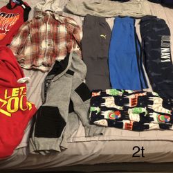 Toddler boy clothes size 2t