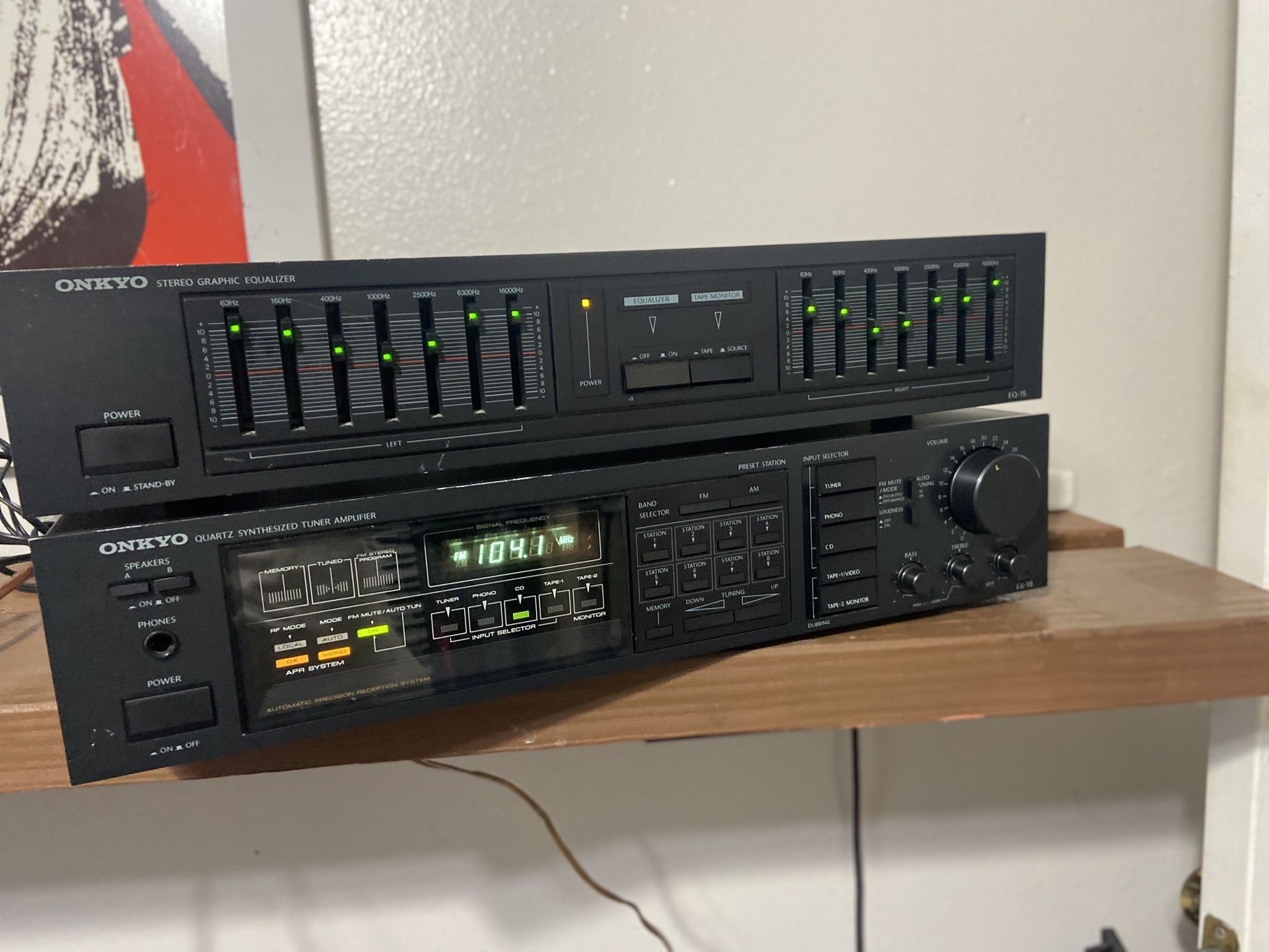 Vintage ONKYO TUNER AMPLIFIER
