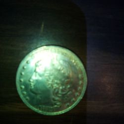 Silver Dollar US Coin Year 1879