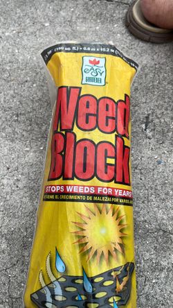 Weed Block Fabric 18’ x 3’