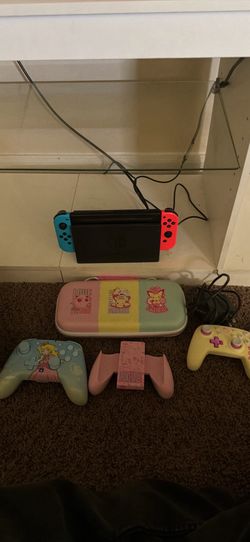Wii switch with accessories