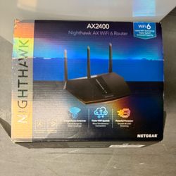 NETGEAR Nighthawk AX2400 WiFi 6 Router (AX4S) 