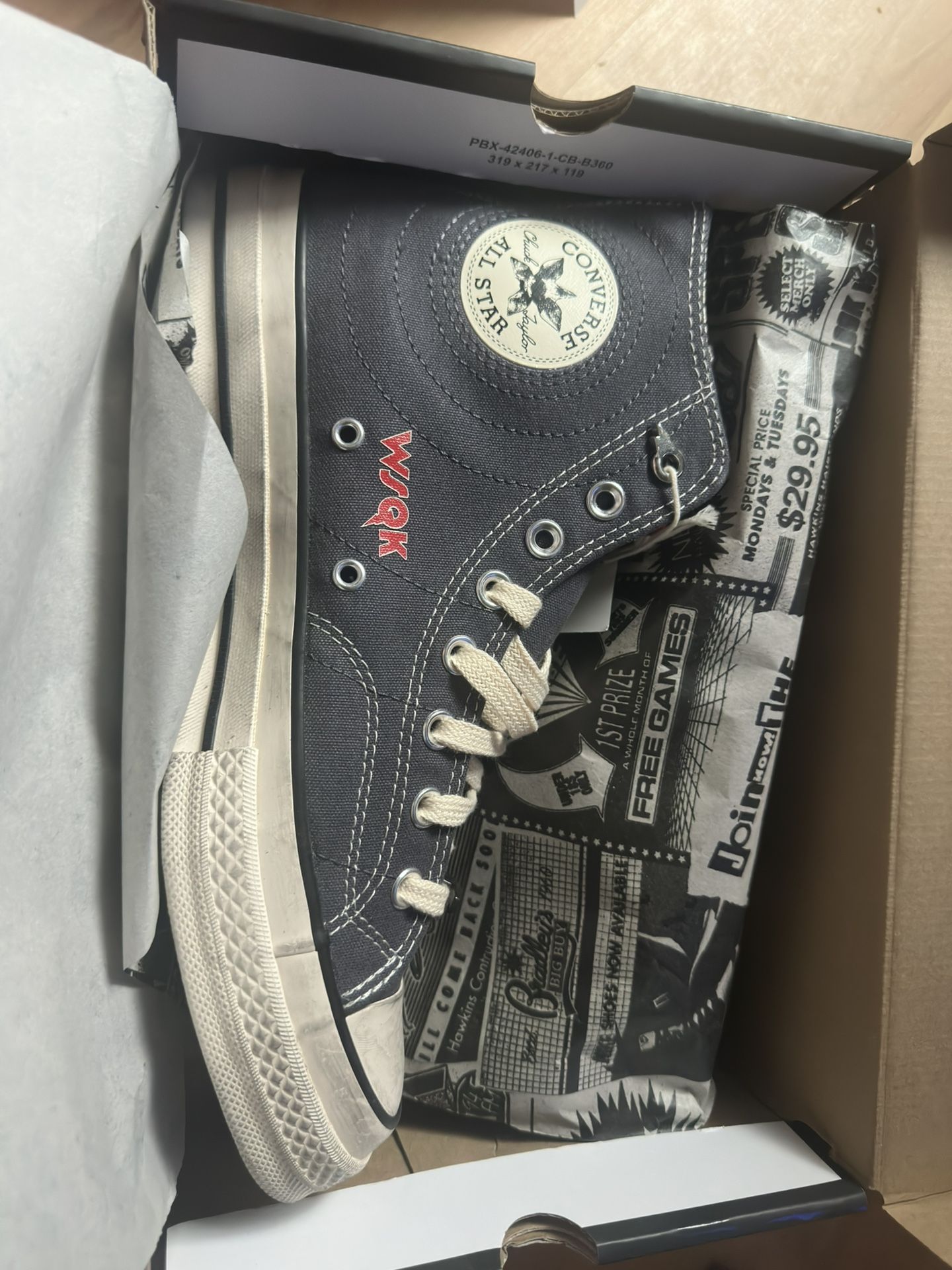 Nike X Stranger Things X Converse Size 10