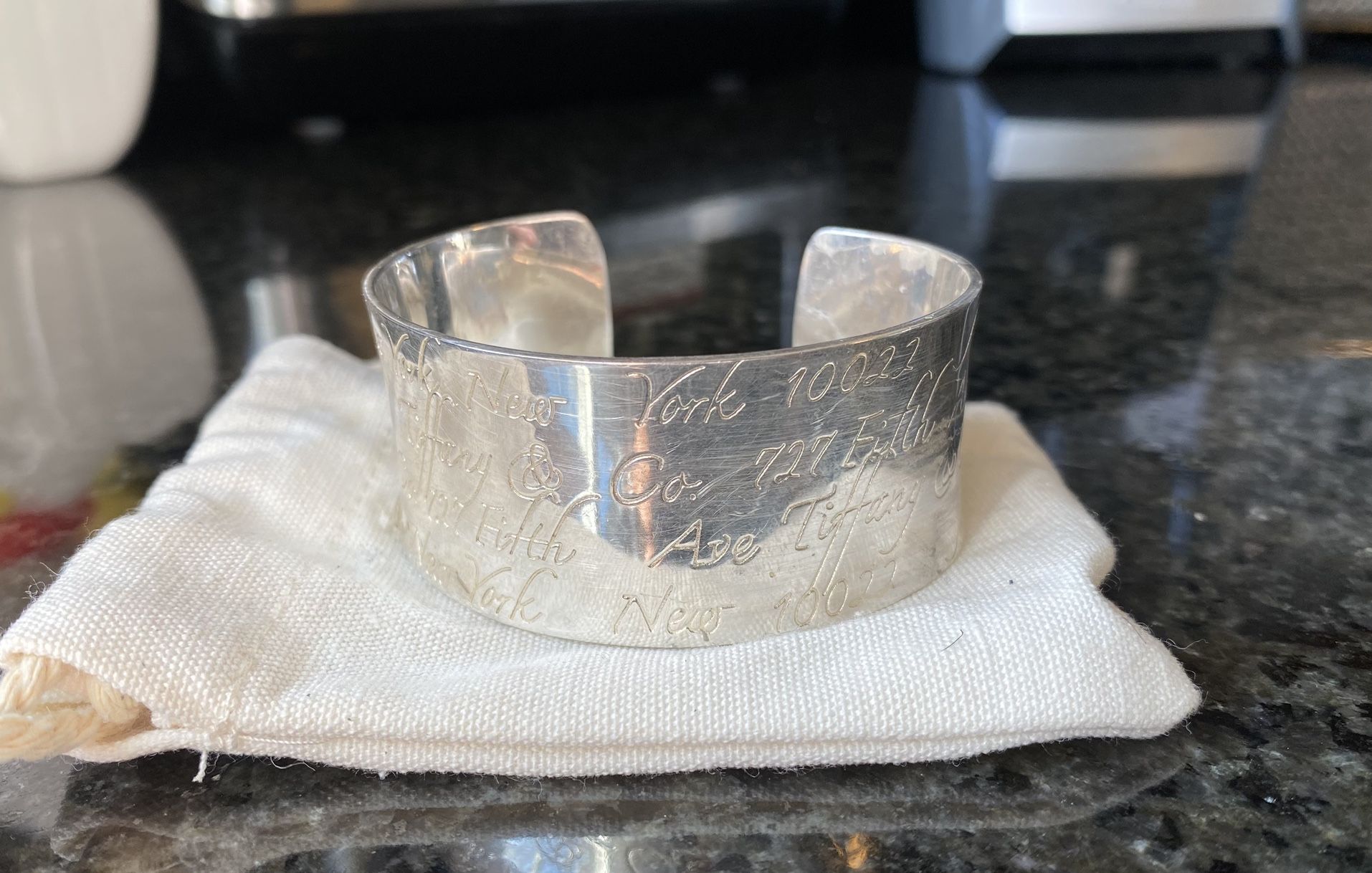 Beautiful 925 Silver Cuff Bracelet