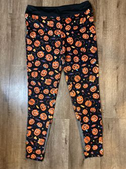 DISNEY HALLOWEEN LEGGINGS SIZE M