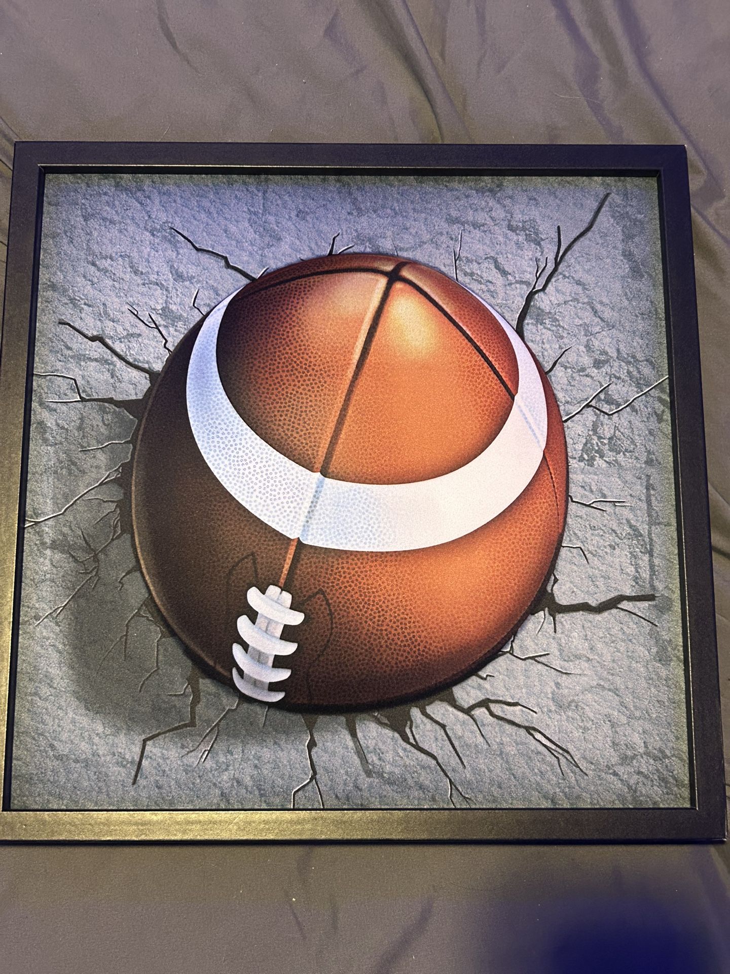 3D Football Wall Decor