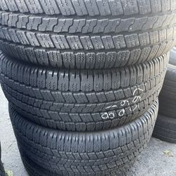 265-60-18 Used Tires 265/60/18 Llantas Usadas 