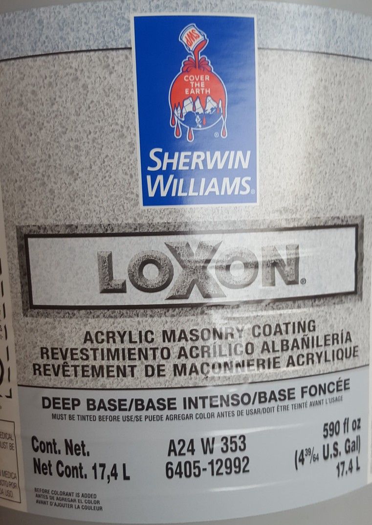 5 Gal, LOXON Acrylic Masonry Paint by Sherwin Williams