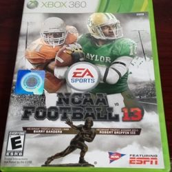Xbox 360 120GB with NCAA Football 13 Game $250 SAME DAY SHIPPING THROUGH OFFERUP 