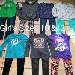 Girl's Sizes 10 & 12 Bundle
