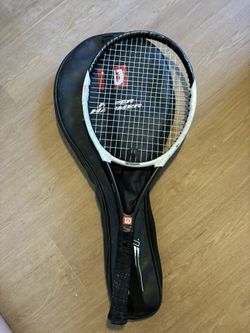 Used Wilson Hyper Hammer 6.2 Midplus 95 4 1/4 MP Tennis Racket with Cover