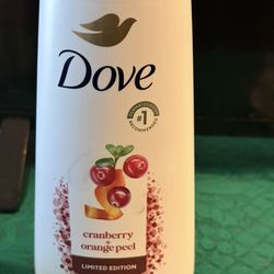 3 New Bottles of Dove Limited Edition Body Wash