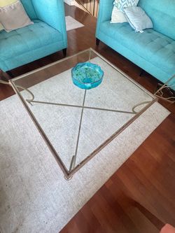 Coffee table gold/bronce