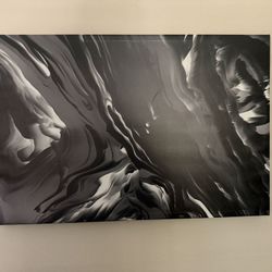 Black White Canvas