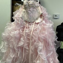 OBO Disney Royal Ball, Pink Quinceanera Dress