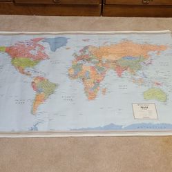 Swift Map, 32 X50 LG World Wall Postet