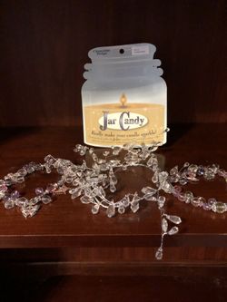3 decorative jewels for candle jars