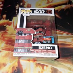 FUNKO POP STAR WARS ANDOR B2EMO.#(contact info removed) FALL CONVENTION LIMITED EDITION VINYL FIGURE TOY...NEW...SMOKE FREE...$30 OBO...