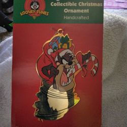 TAZ Christmas  ORNAMENT  (Collectable)