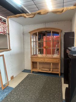 Display cases and shelves