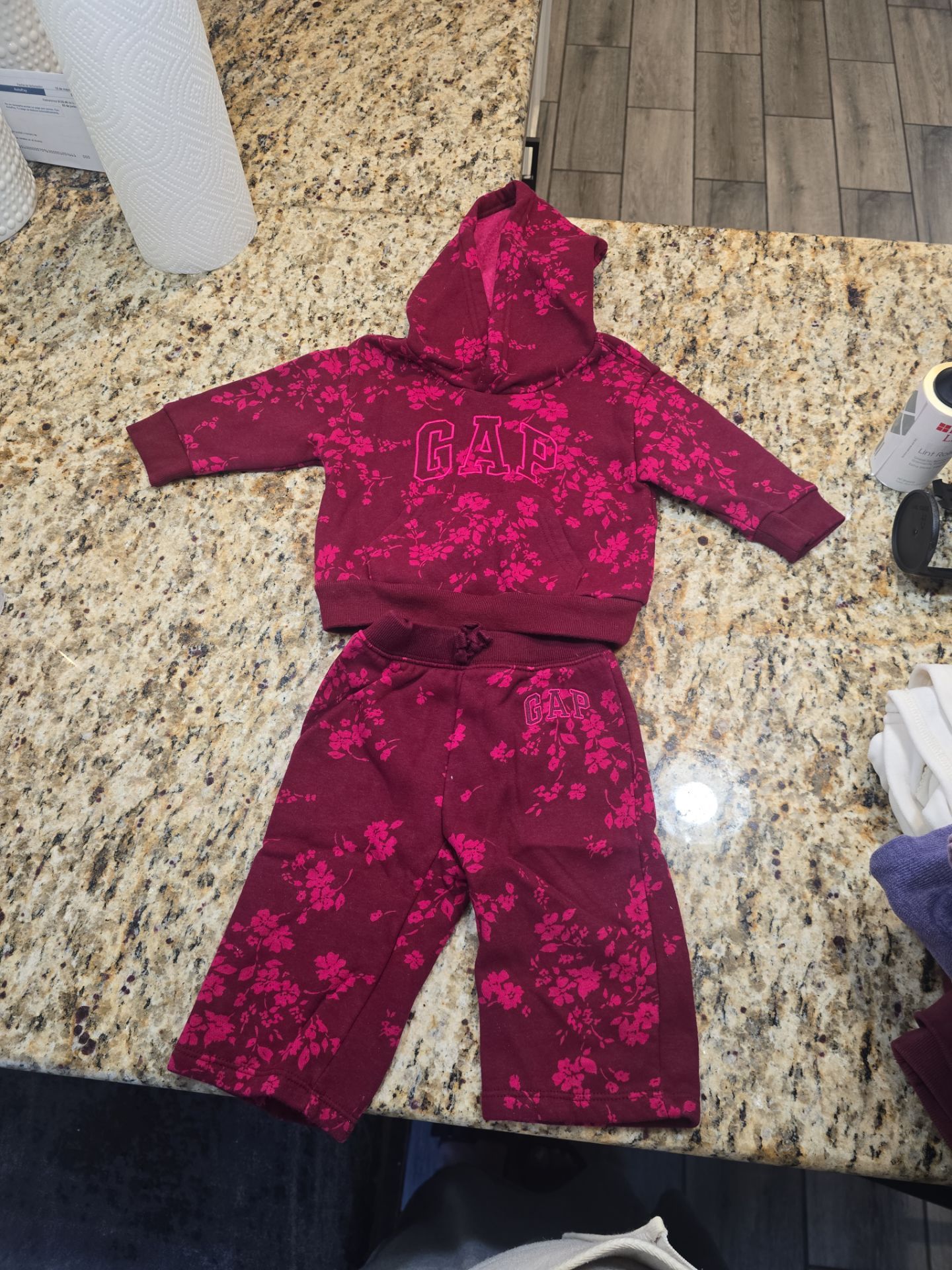 6-12mo Baby Girl Gap Track Set
