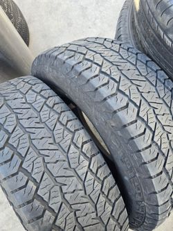 (2) 255 70 17 A/T TIRES  $100 INSTALLED