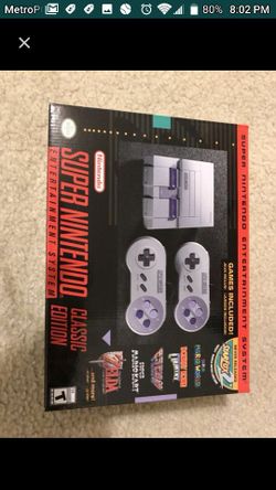 Super Nintendo mini classic