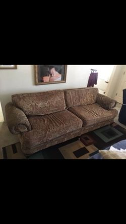 Very comfy sofa always kept clean