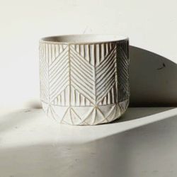 Glazed Ceramic Texture Plant Pot/ Plant Planter/ Flower Pot Patio Garden 