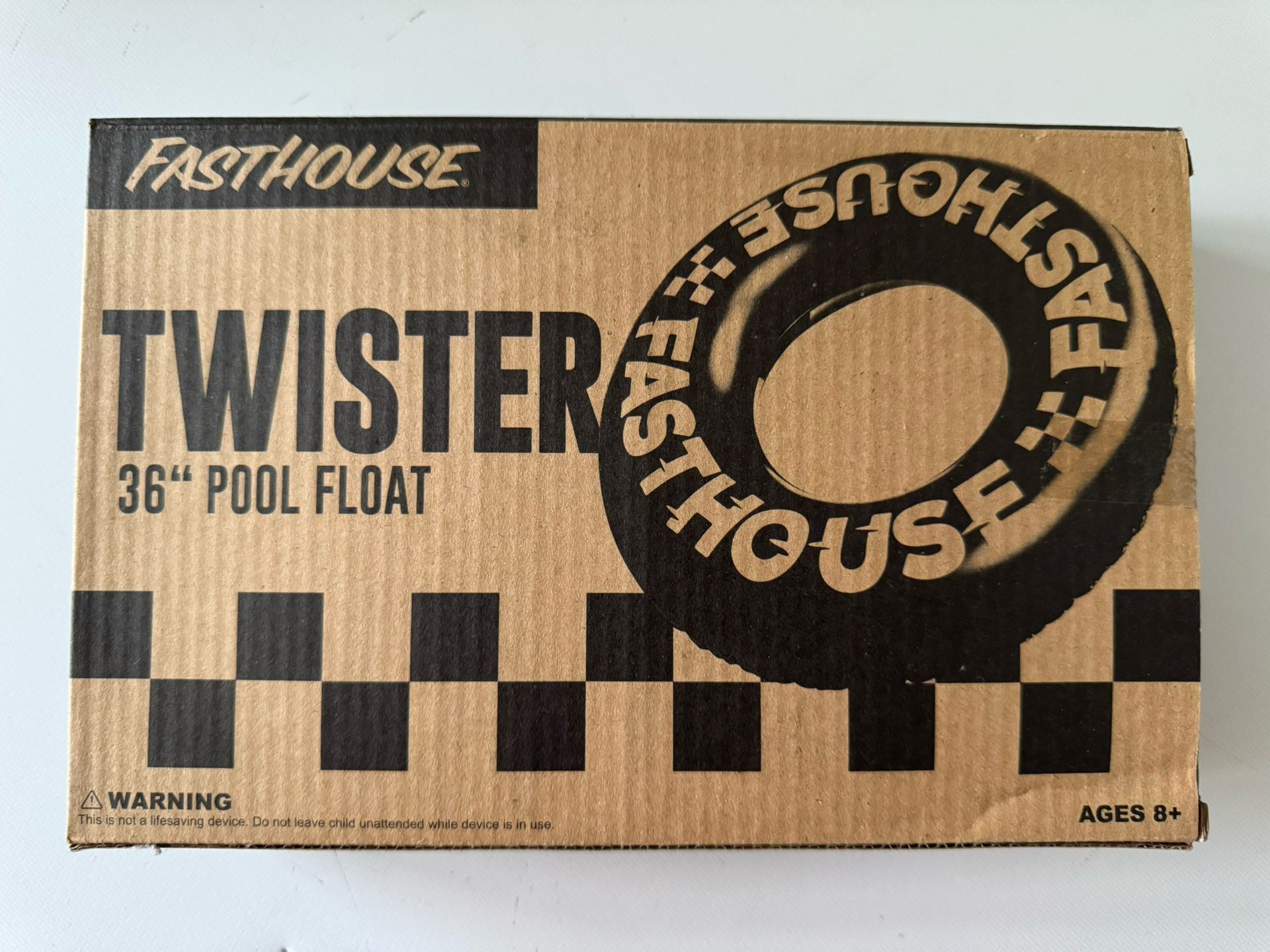 FastHouse Pool Float- Yellow/Black