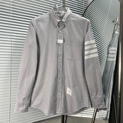 Thom Browne Chambray 4 Bar Shirt