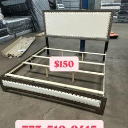 King Bedframe !! In Stock Delivery Availble 