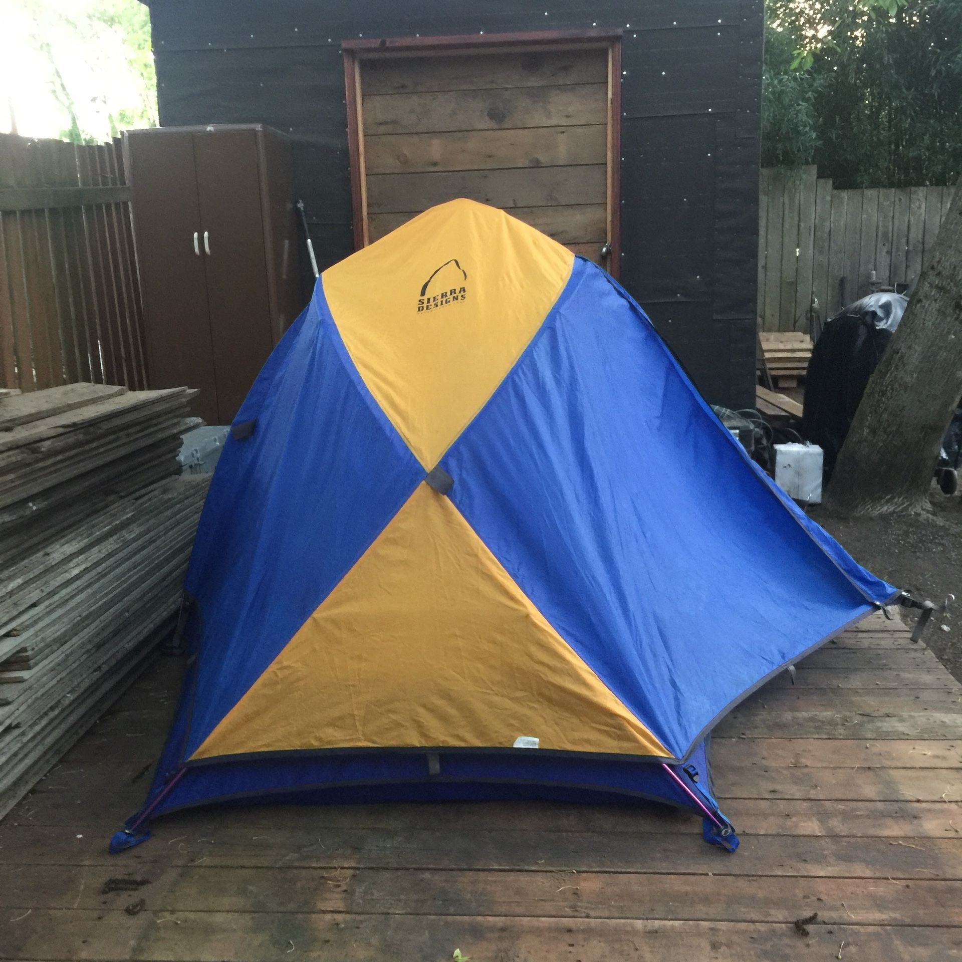 Sierra Designs 2 person tent night watch CD for Sale in