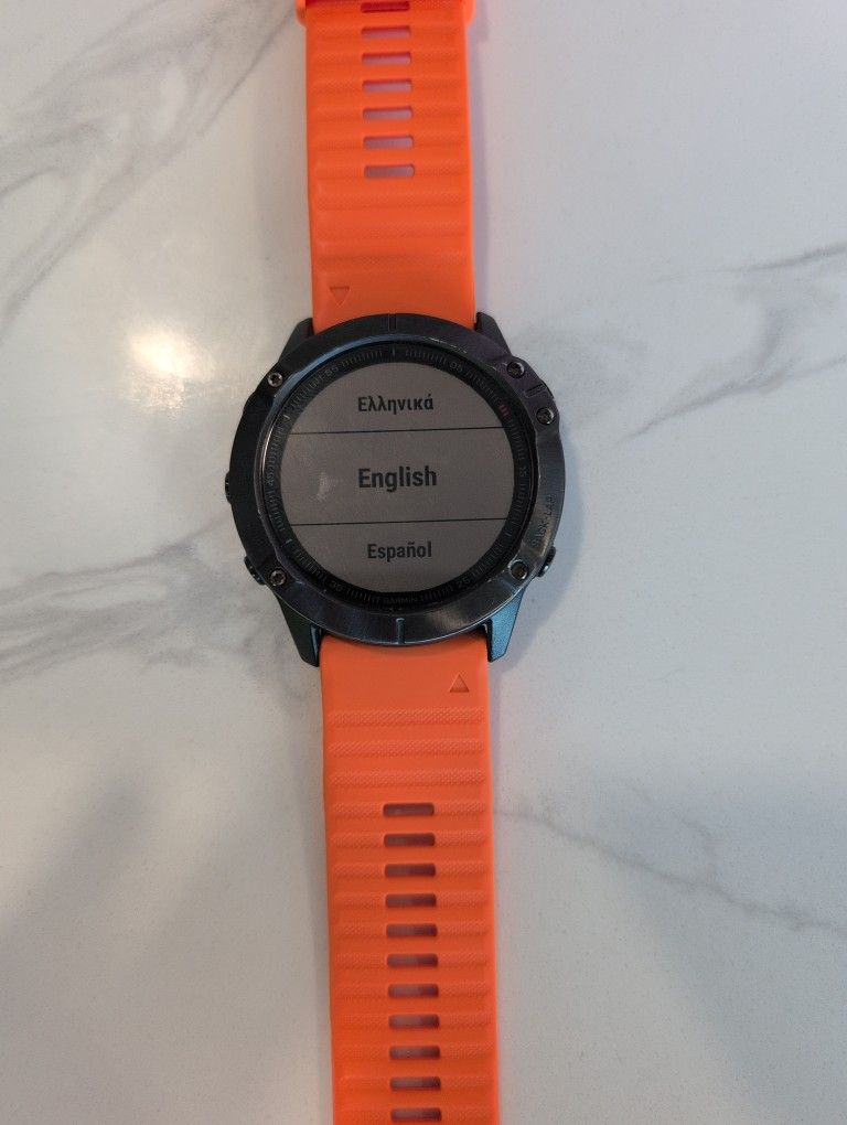 Garmin Fenix 6X Sapphire