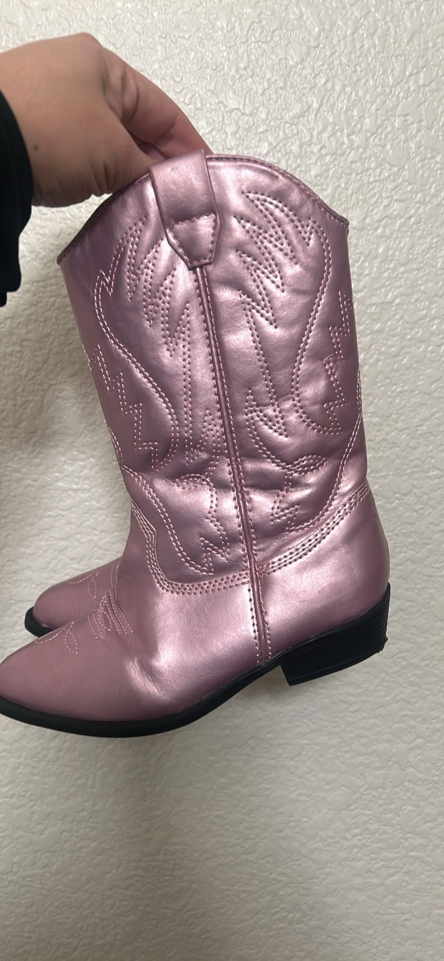 Pink Girls Boots