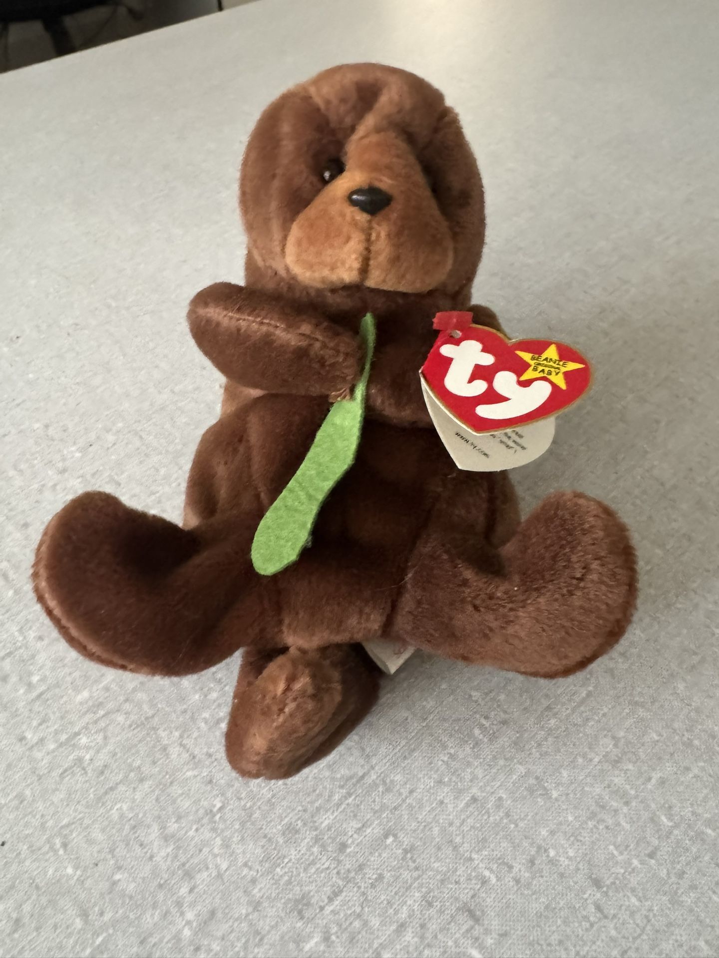 Very Rare Beanie Baby Seaweed With Error On Tags