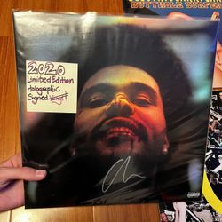 The Weekend Signed vinyl