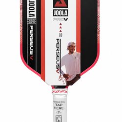 Joola Ben Johns Perseus Pro V 16mm Pickleball Paddle Red New