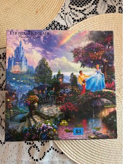 Cinderella Puzzle Thomas Kinkade 750 Pieces