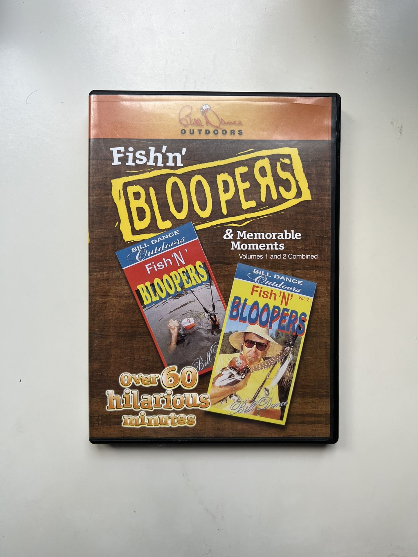 Bill Dance Outdoors Fish’n’ Bloopers & Memorable Moments Vol. 1 & 2 Combined DVD