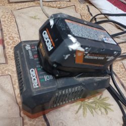 Rigid Battery And Charger 