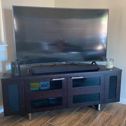 Modern Corner Unit Wood TV Console 