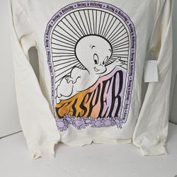 Womens XS(1) Casper The Friendly Ghost Sweatshirt 