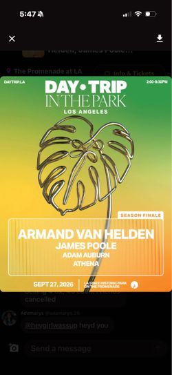 Armand van helden day trip