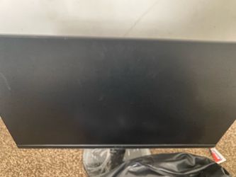 Black Flat Panel Desktop Monitor